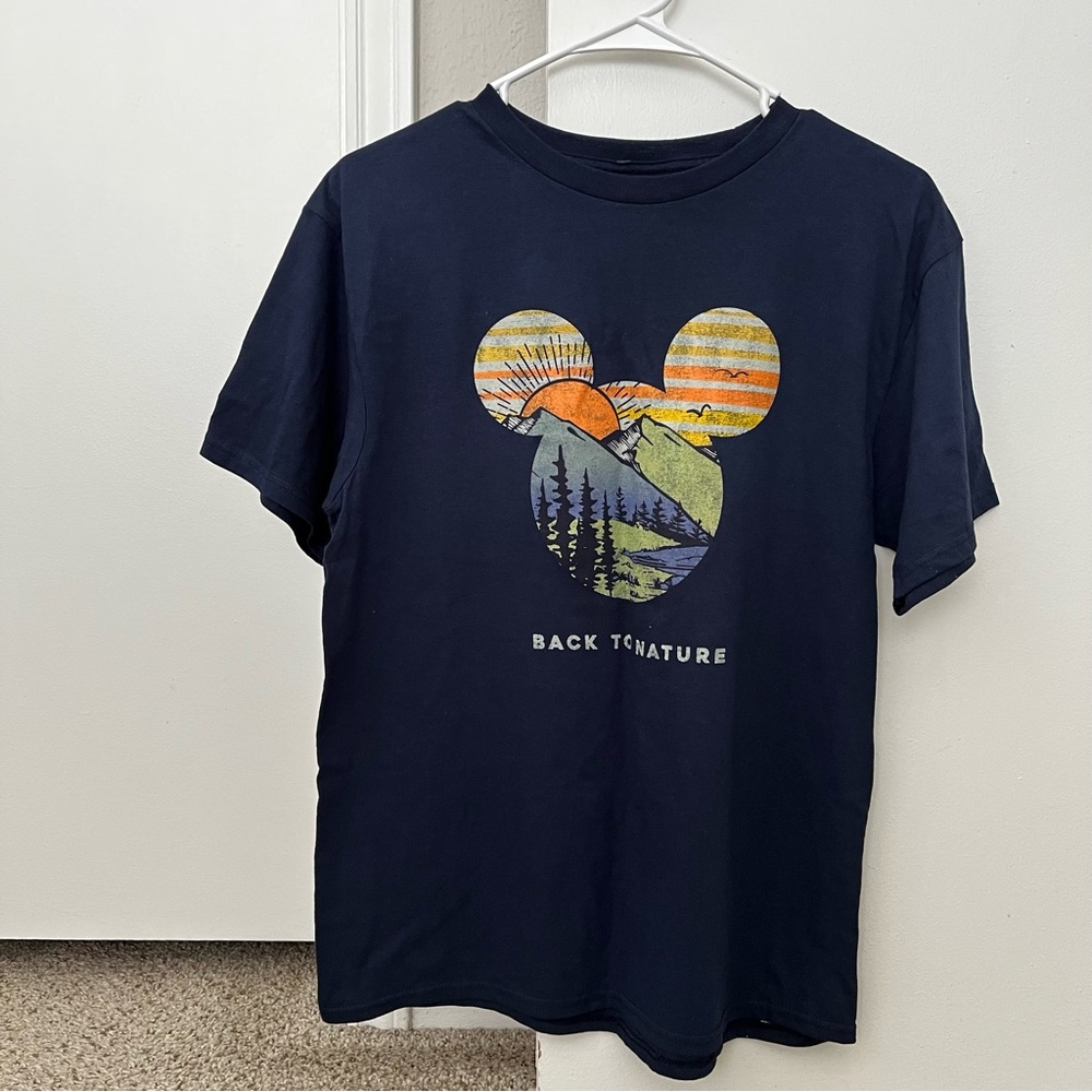 NWT Disney Mickey Mouse Back to Nature Tshirt XL